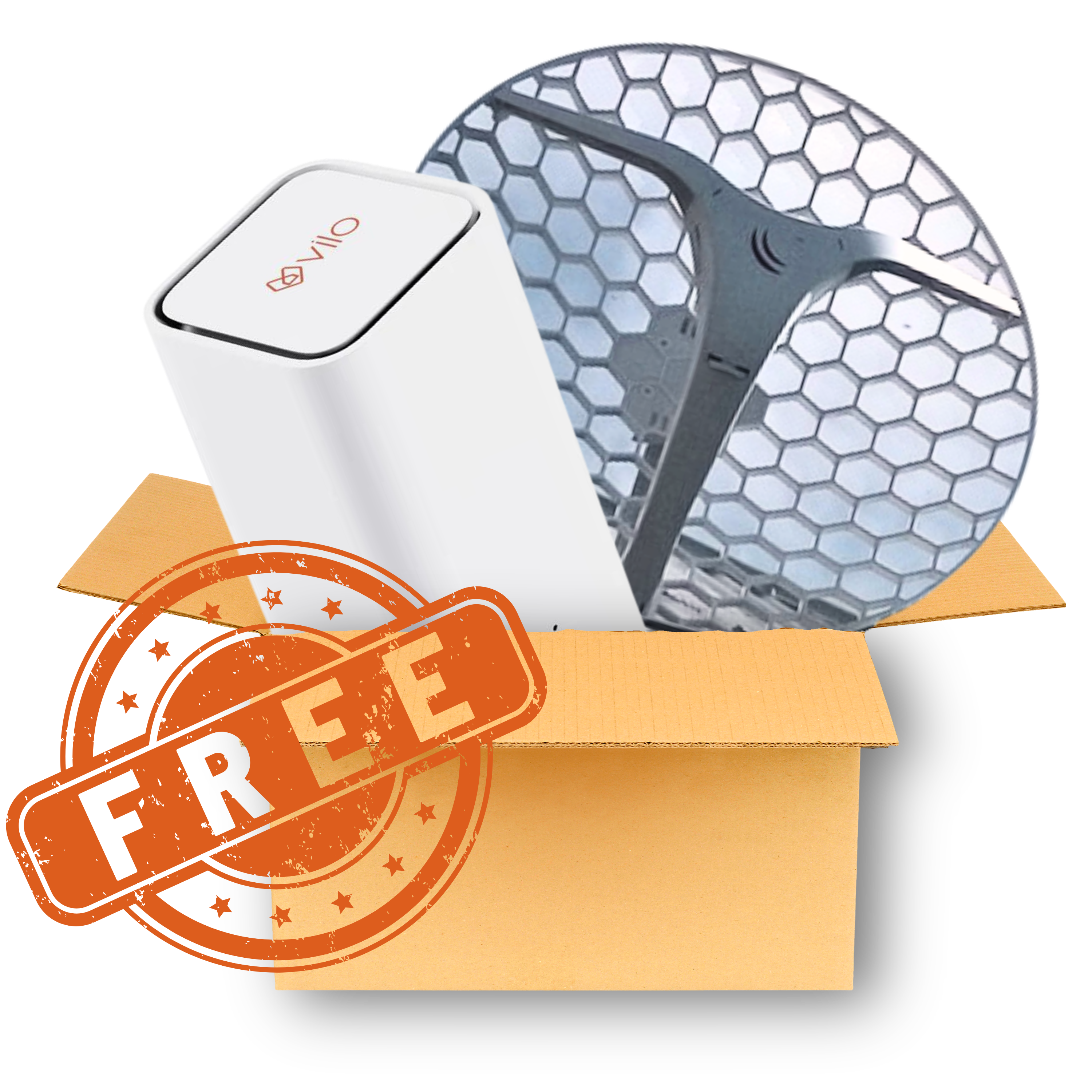 NZ rural wireless internet modem and antenna from WiFiConnect